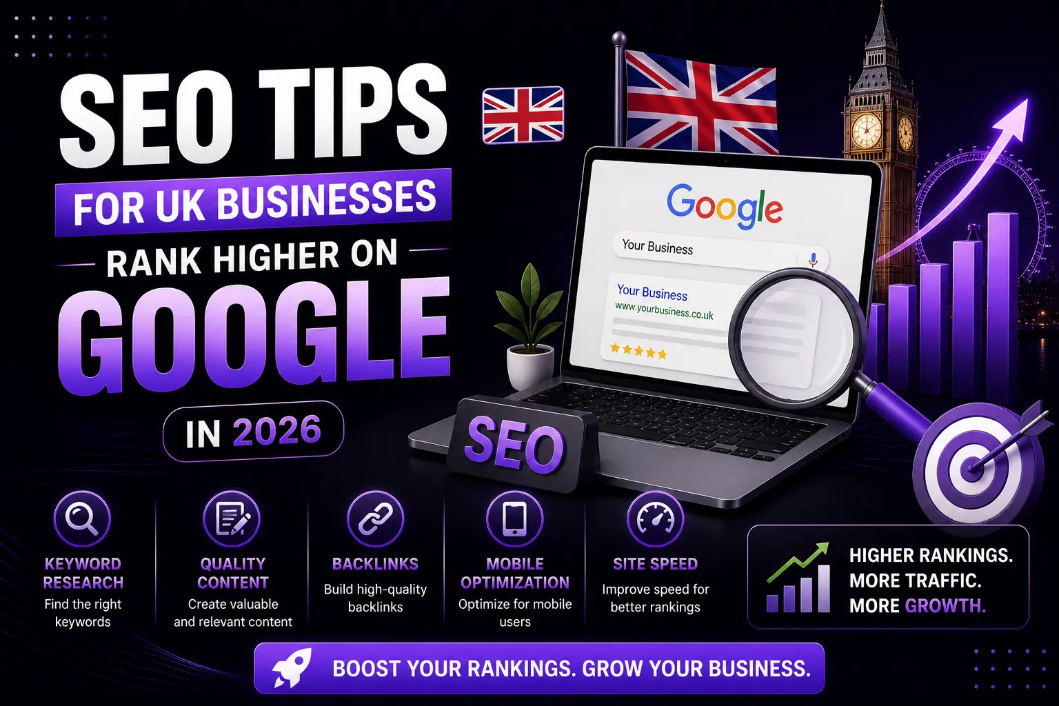 SEO Tips for UK Businesses – Rank Higher on Google in 2026